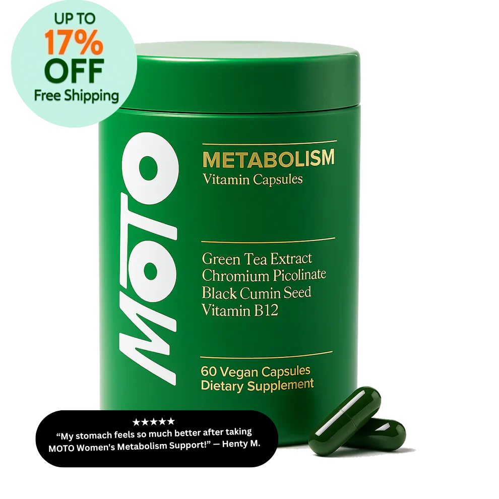 MOTO™ Metabolism Support for Women™ – Natural Energy & Appetite Balance