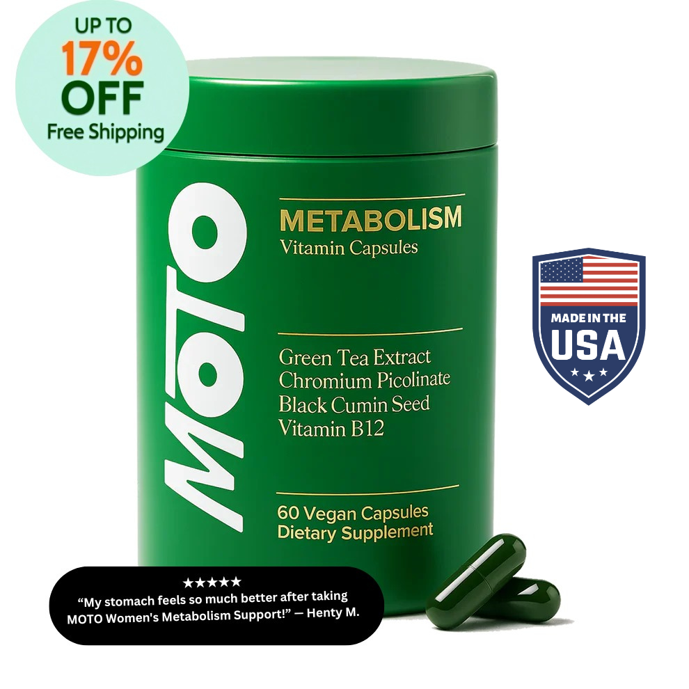 MOTO™ Metabolism Support for Women™ – Natural Energy & Appetite Balance